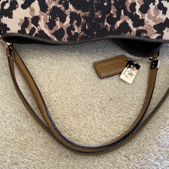 Coach Madison Phoebe oscelot leopard bag - Picture 11 of 14